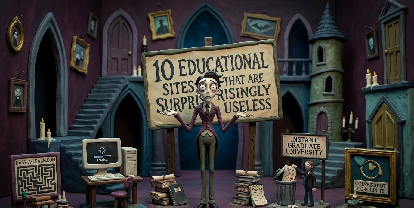 Useless Learning 10 Educational Sites That Are Surprisingly Useless
